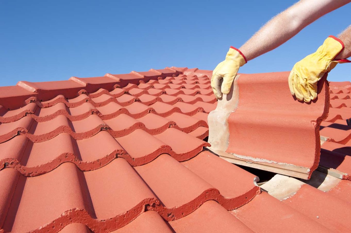 Spanish Tile Roof Repair, Pasadena